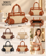 Cartera mimbre extructurada - Imagen 2