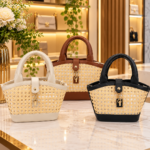 Cartera mimbre