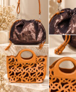 Cartera extructura elegante - Imagen 4
