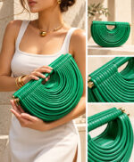 Bolso de mano trenzado - Imagen 3
