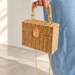 Cartera de palha-Mimbre extructurada