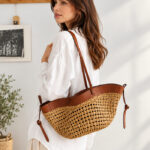 Cartera de palha mibre extructurada